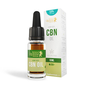 2,5 % CBN- ja 2,5 % CBD-öljy