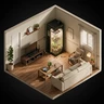 Kasvatustelttapakkaus 90x90x200 RQS